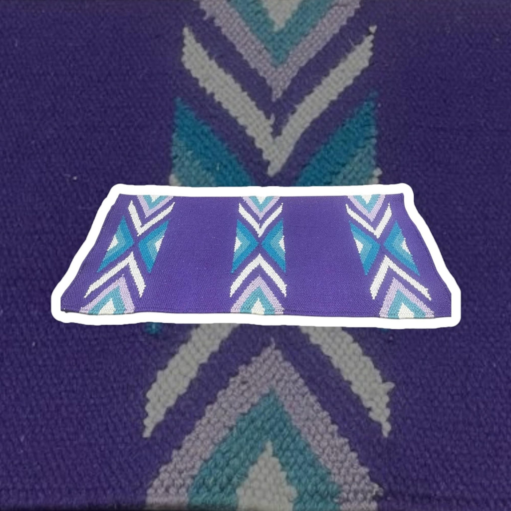 New Zealand Wool Handwoven Horse Saddle Blanket 36x34 Inches D856502