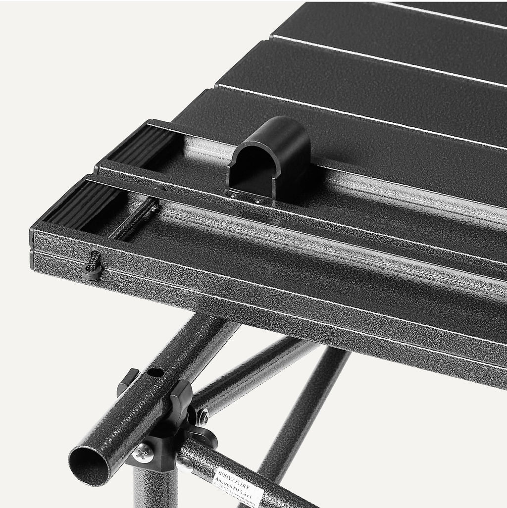 Portable Camping Table with Aluminum Roll-Up Top Z84463