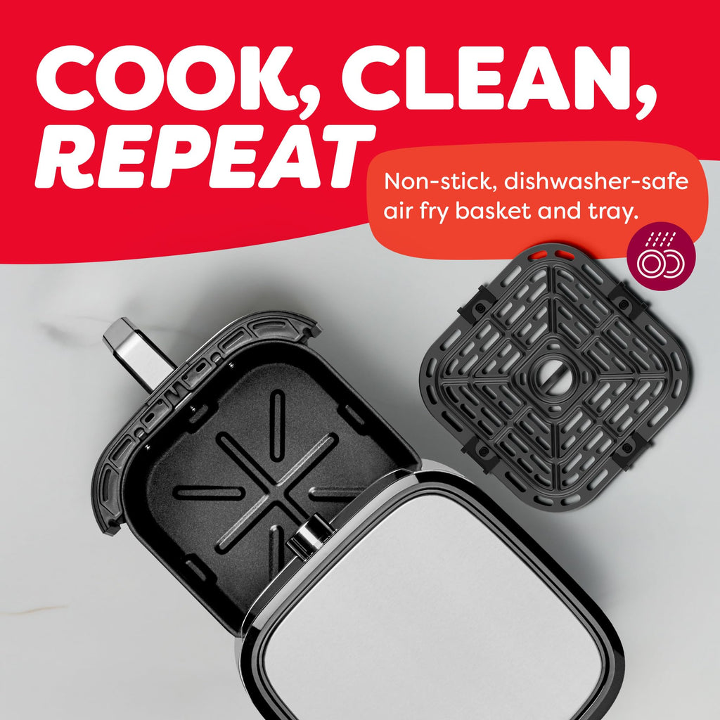 6-in-1 Stainless Steel Air Fryer Y403216