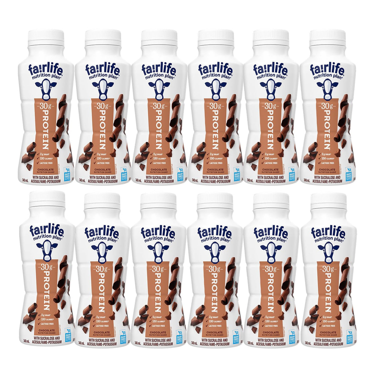 High Protein Chocolate Shake 11.5 Fl Oz (Pack of 12) D648235