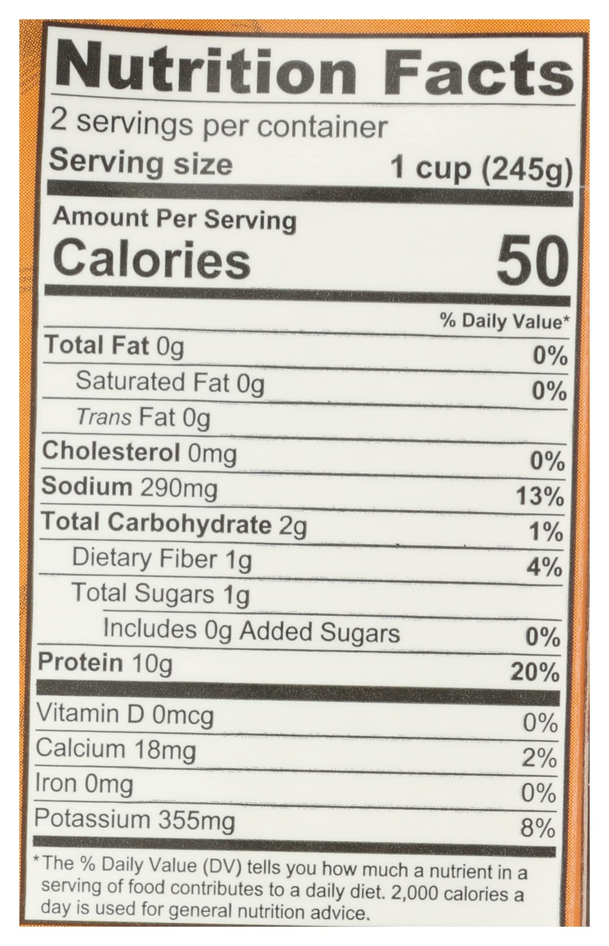 Mushroom Chicken Bone Broth 10g Protein Gluten Free 16.9 Oz Pack of 6 S57745
