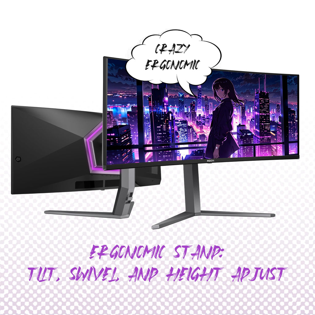 34" Curved QD OLED 175Hz Gaming Monitor I137