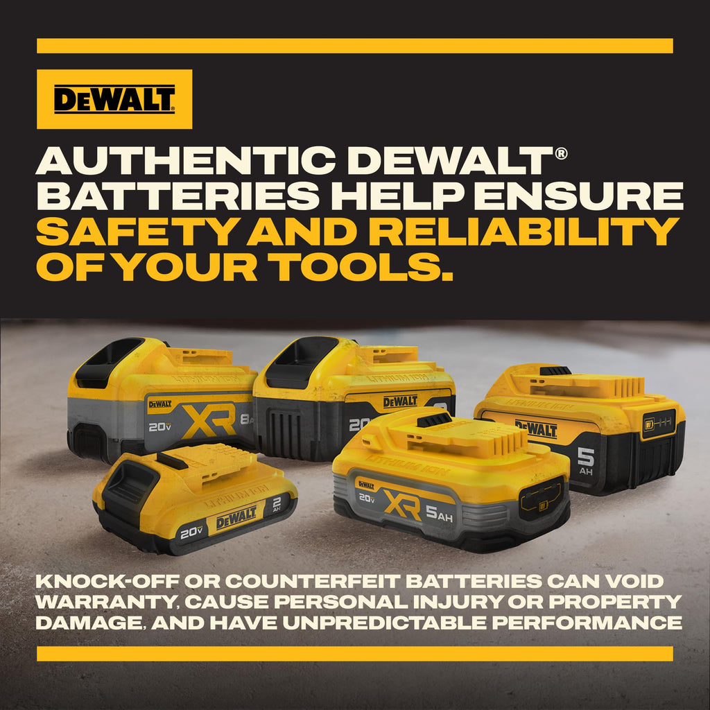 20V MAX Lithium Ion Battery 2 Ah and 4 Ah 4-Pack N671