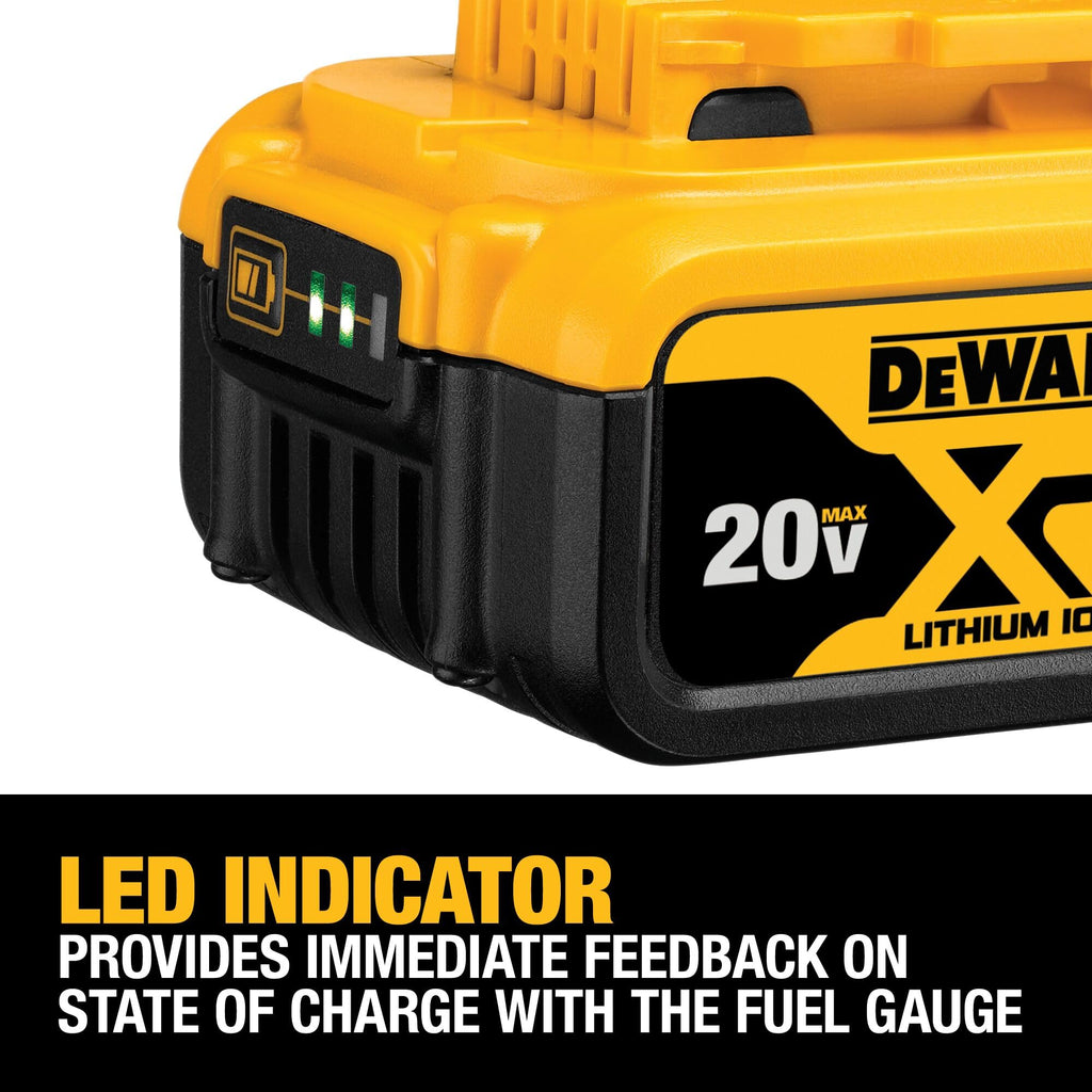 20V MAX Lithium Ion Battery 2 Ah and 4 Ah 4-Pack N671