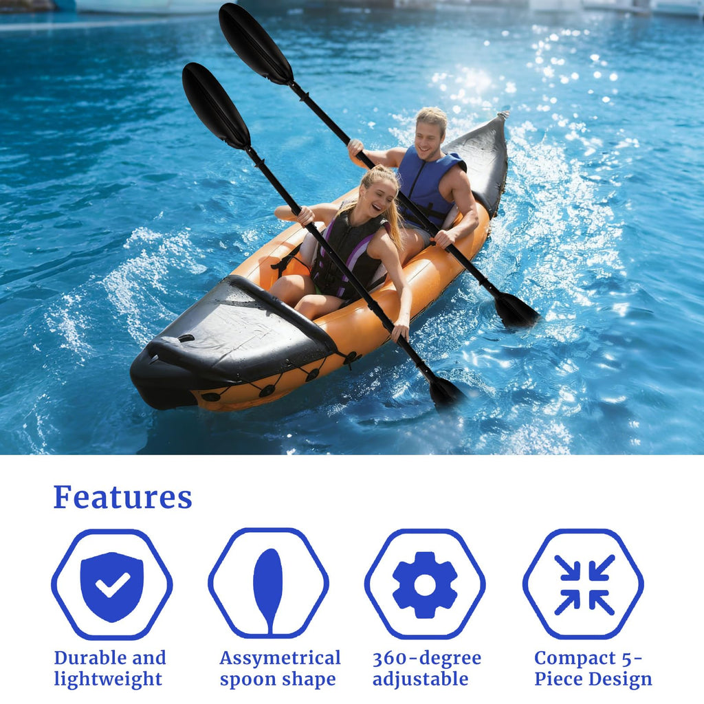 Adjustable Kayak Paddle with Paddle Leash P930