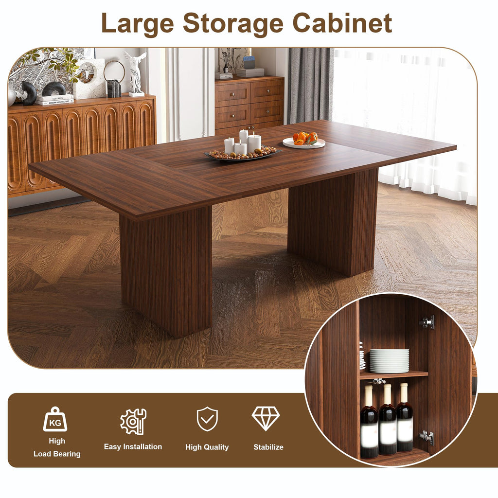 Rectangular 9 Piece Dining Table Set X3179
