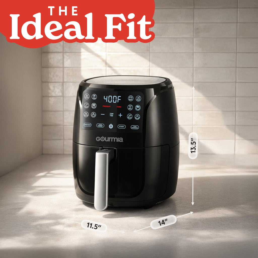 Black 6 Qt Air Fryer T690647