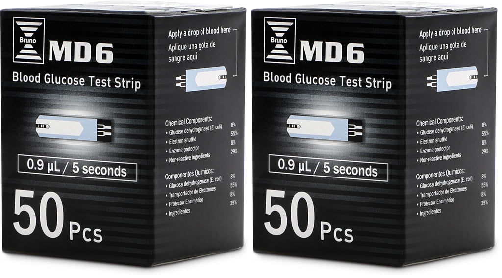 Blood Glucose Test Strips 50 Count Pack of 2 U493