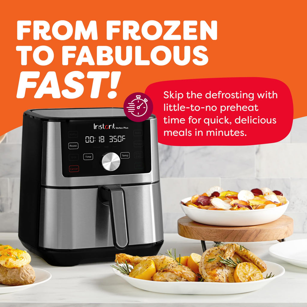 6-in-1 Stainless Steel Air Fryer Y403216