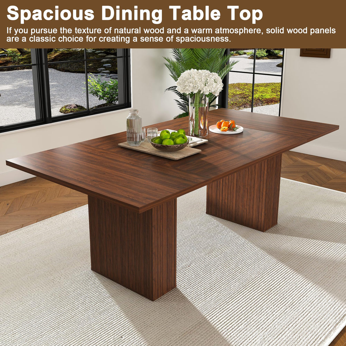 Rectangular 9 Piece Dining Table Set X3179