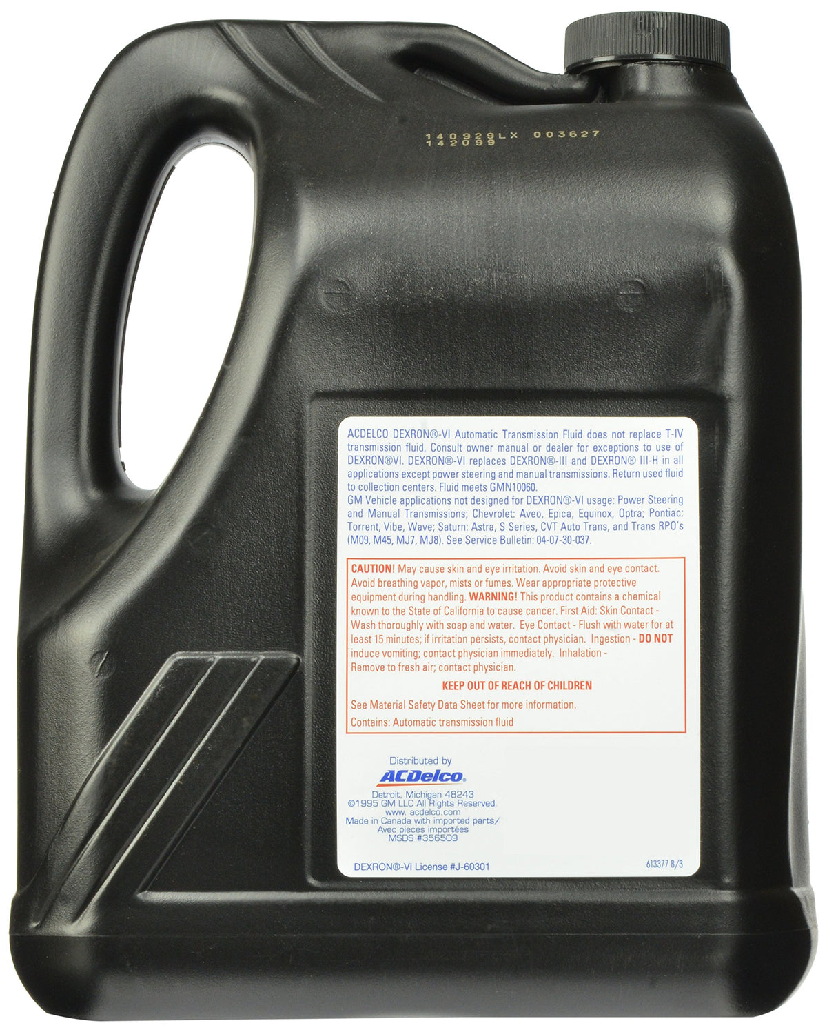 Dexron VI Automatic Transmission Fluid 1 gal Z899