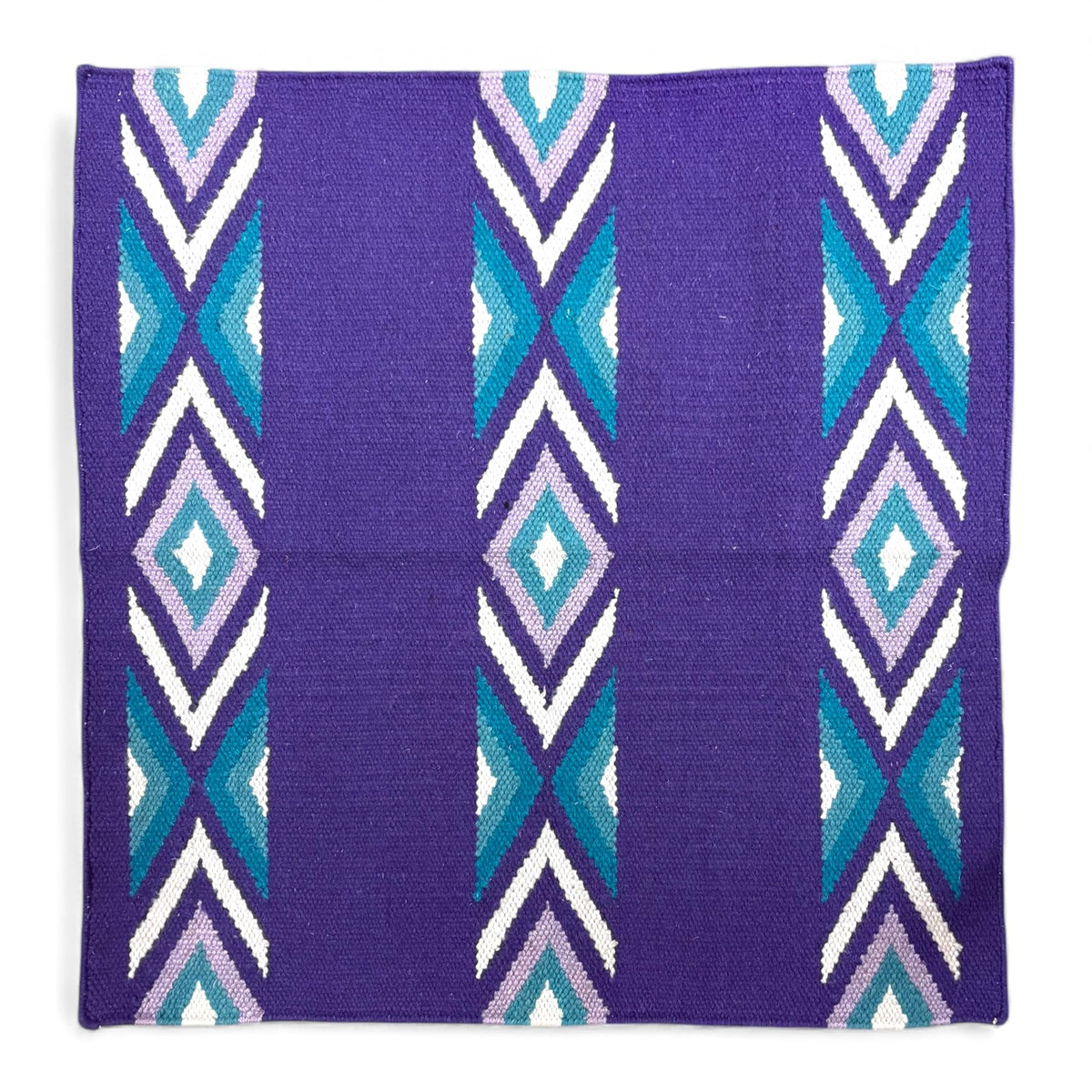 New Zealand Wool Handwoven Horse Saddle Blanket 36x34 Inches D856502