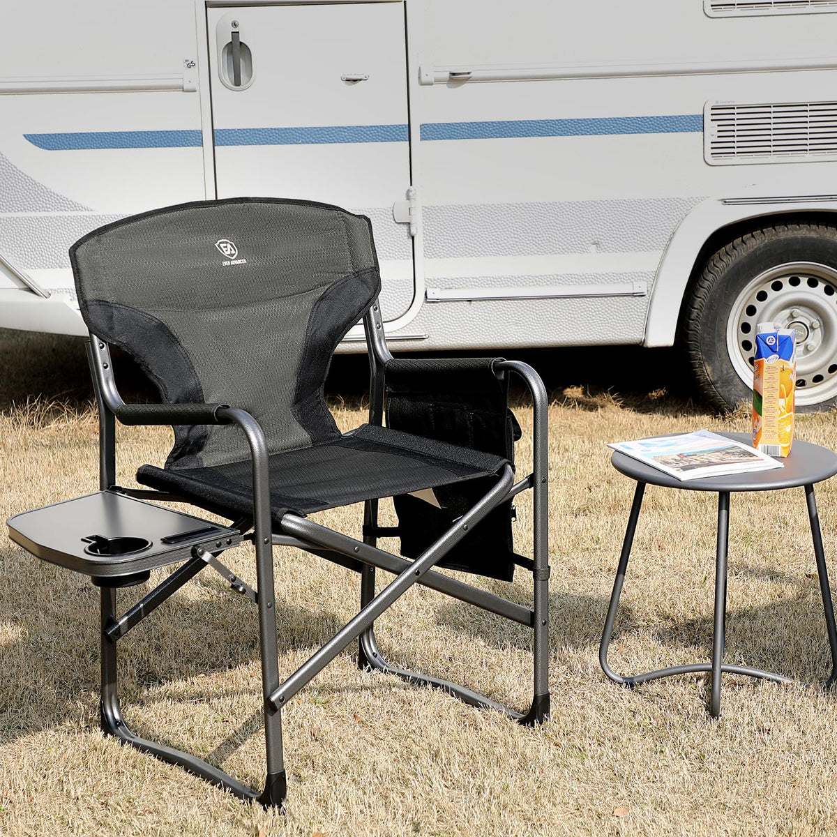 Lightweight Aluminum Director Camping Chair T63592