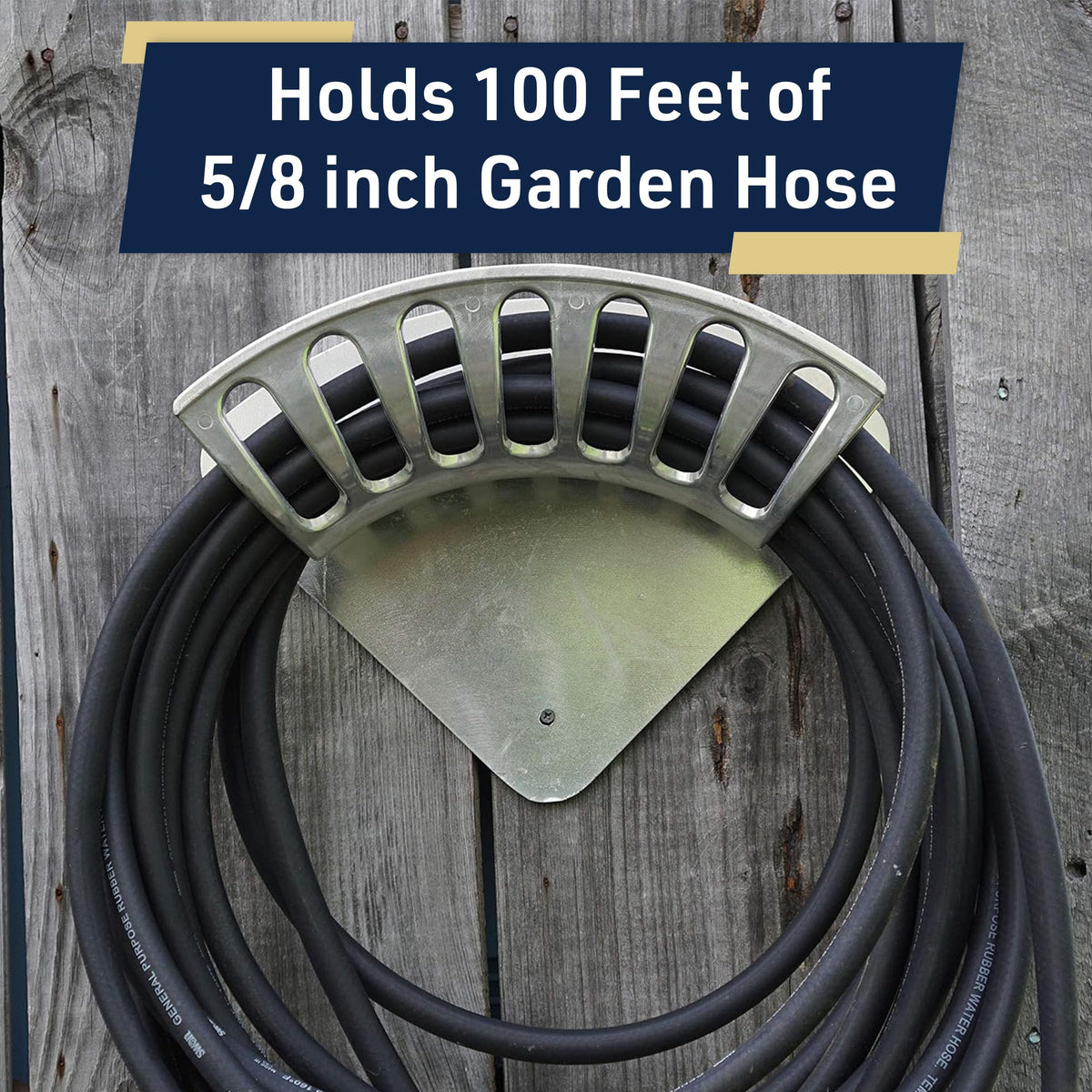 Garden Water Hose Holder for 200ft 1/2" Hosing X620