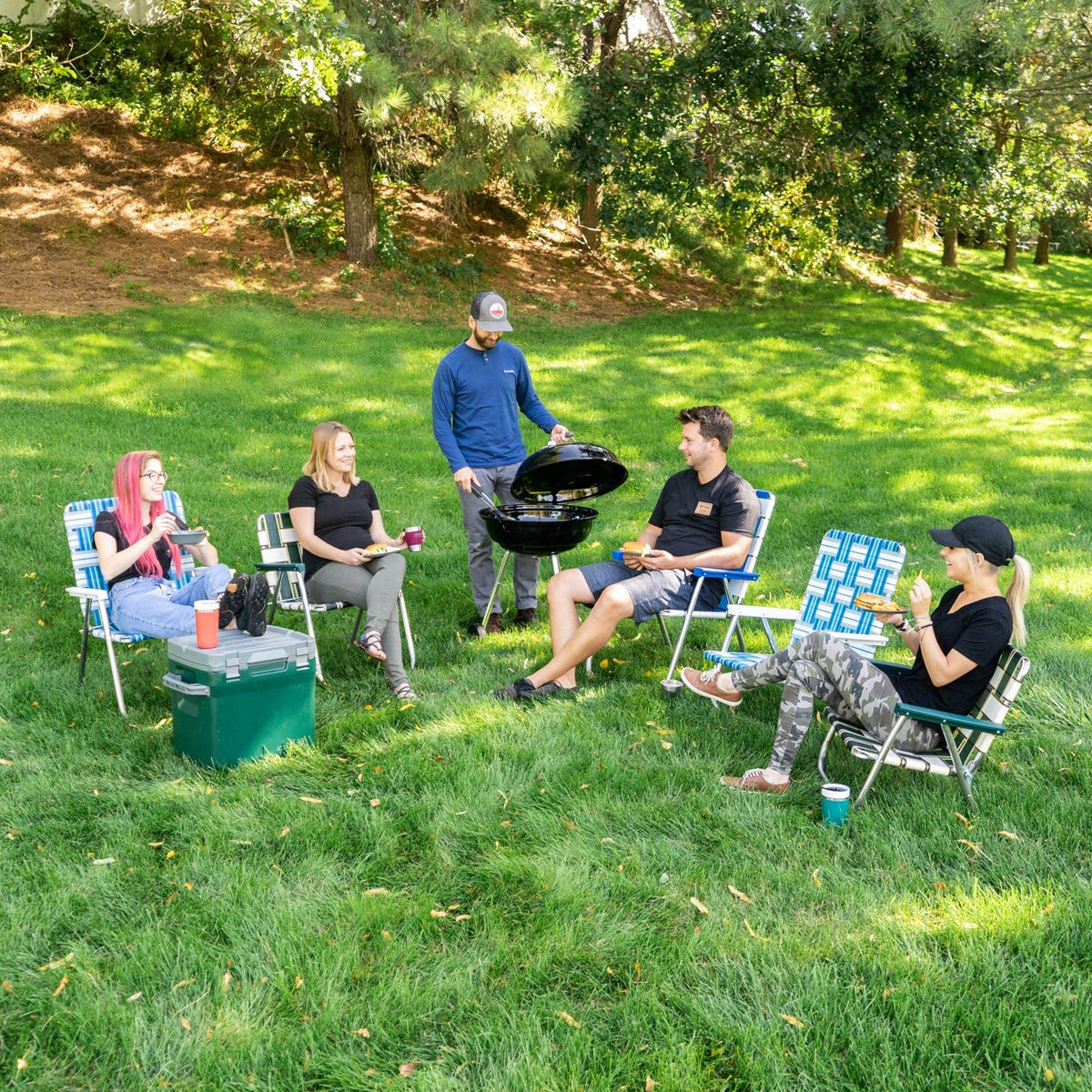 Folding Aluminum Outdoor Lawn Chair F89314